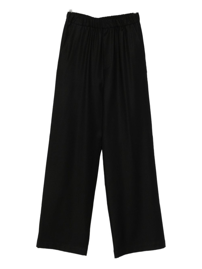 elastic-waist trousers 1