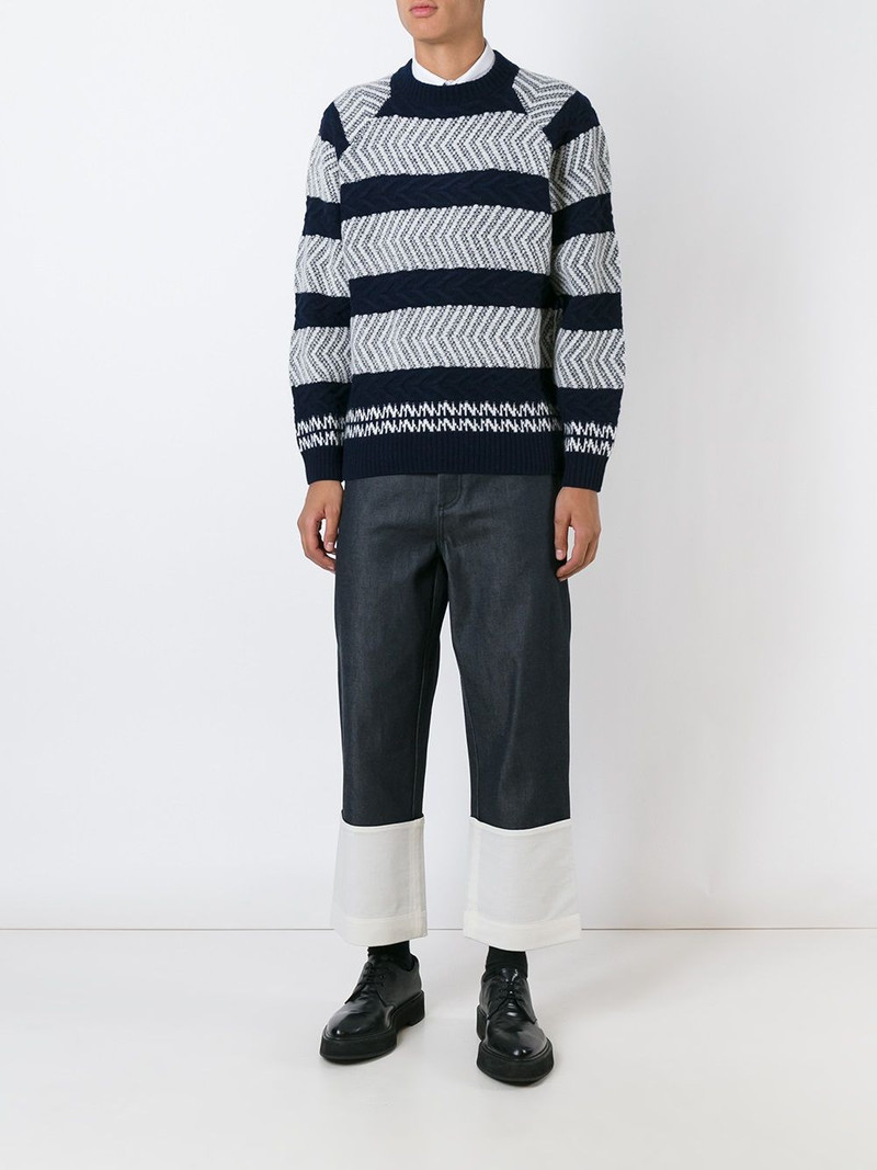 Loewe cropped jeans outlook