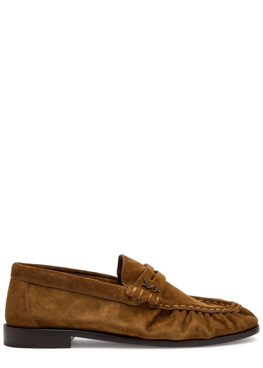 Saint Laurent Le Loafer 15 Suede Loafers - 1