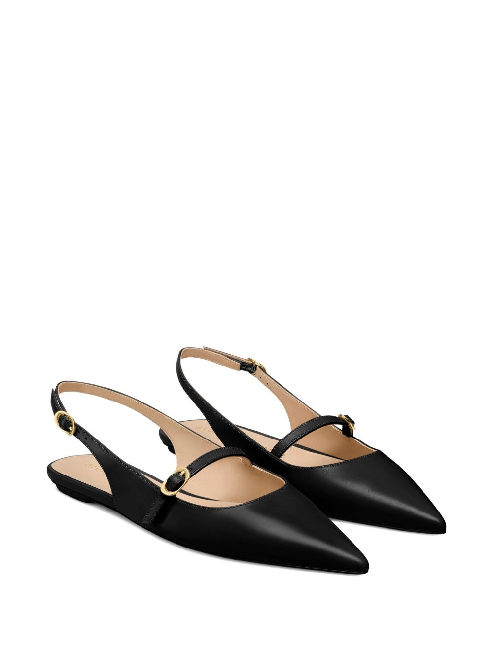 slingback buckle flats - 2