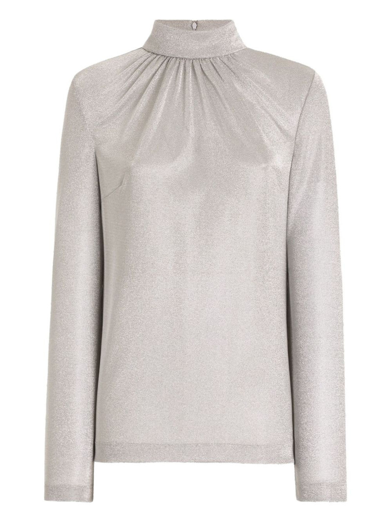 lamé jersey top 1