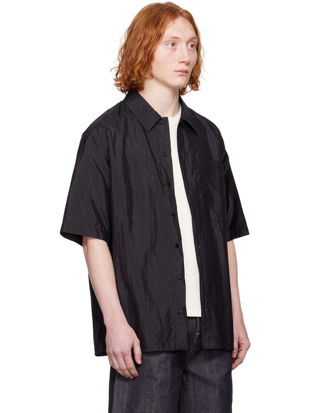 Black Canvas Shirt - 2
