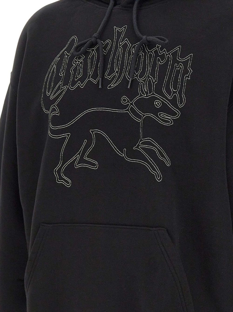 Hackwork graphic-embroidery hoodie 5
