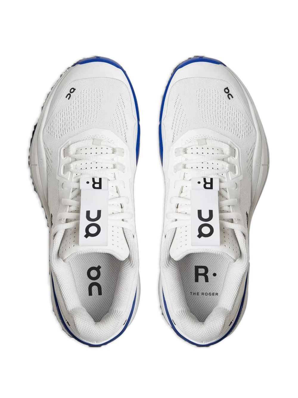 perforated-detail trainers - 4
