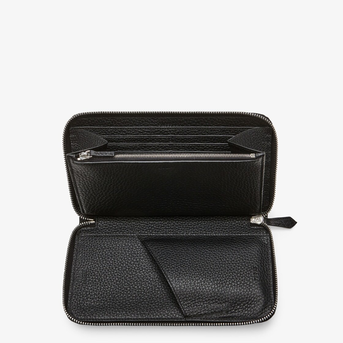 Rectangular continental wallet with zip fastening along three sides. Divided into a telephone pocket - 3
