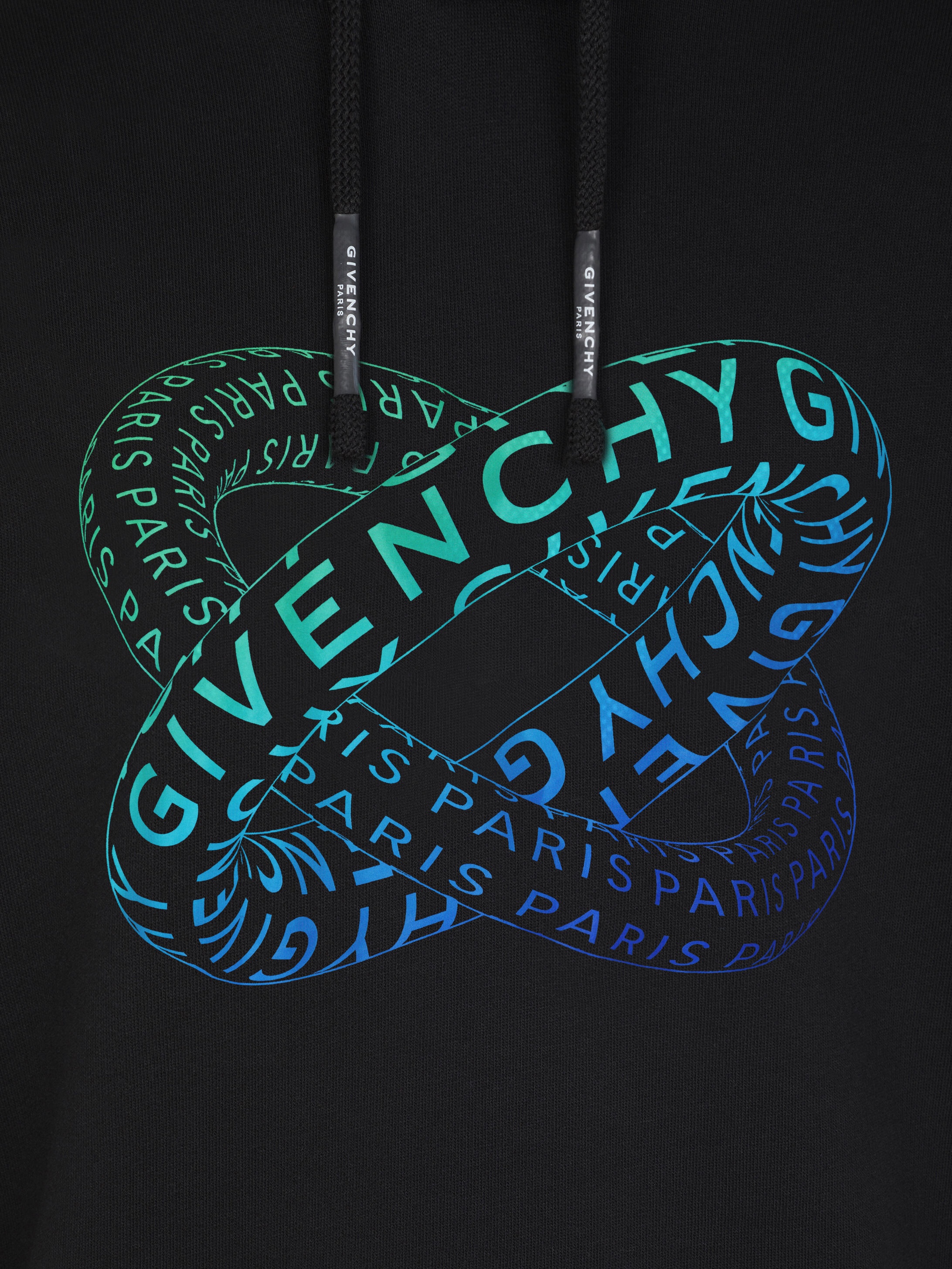 GIVENCHY Rings printed hoodie - 4