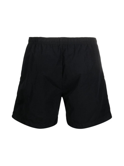 C.P. Company logo-patch slip-on swim shorts outlook