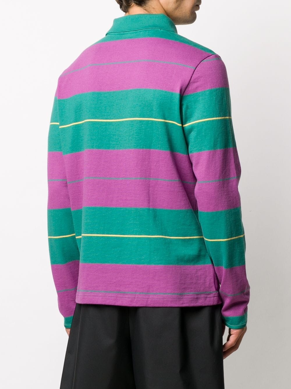 x The Hundreds striped polo shirt - 4