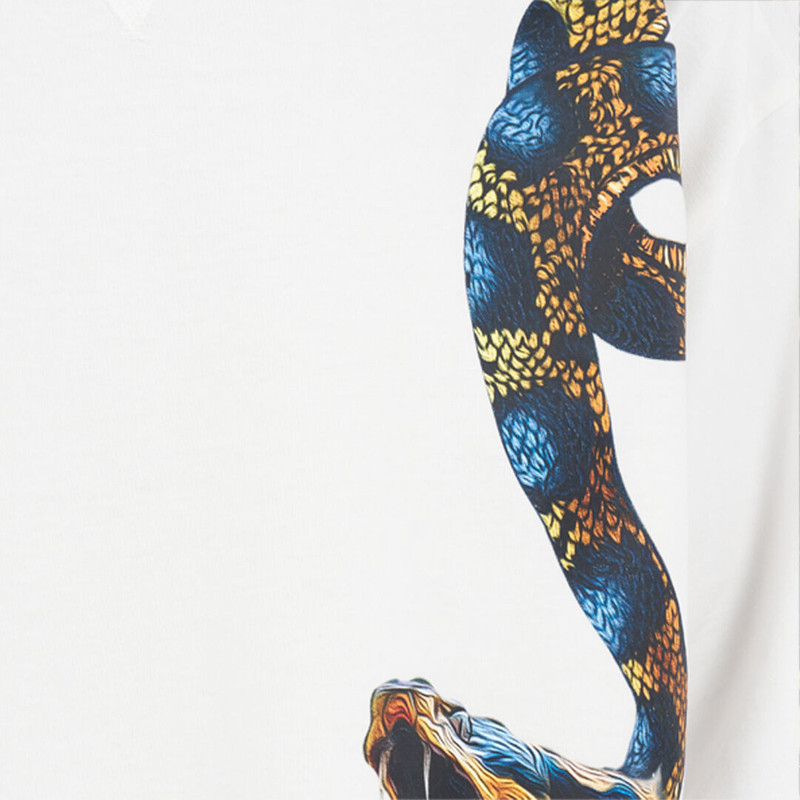 Oversized T-shirt with Snake Print 5