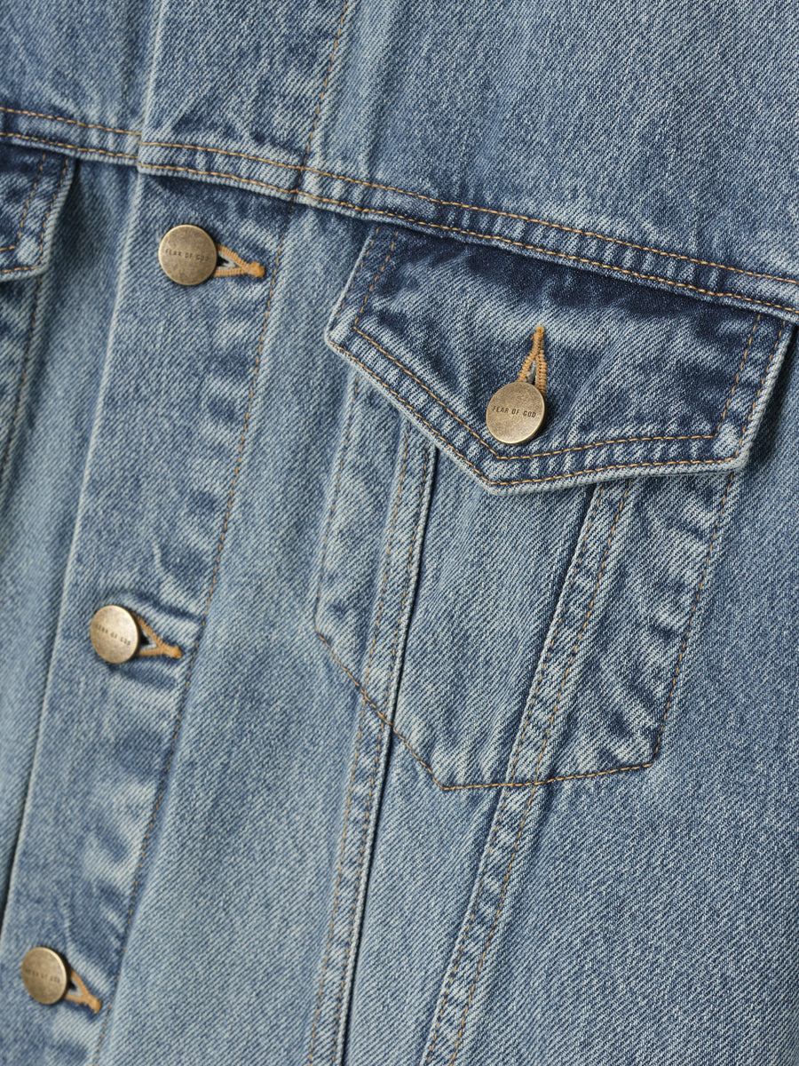 Denim Trucker Jacket - 8