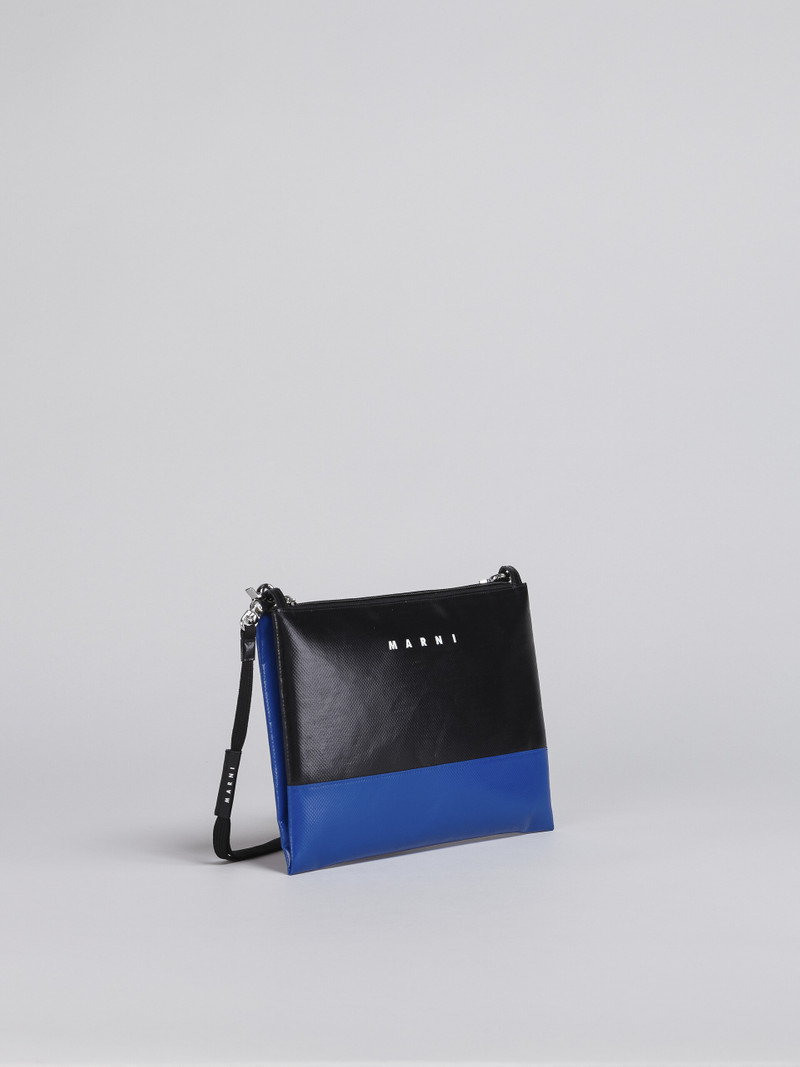 BLACK AND BLUE TRIBECA CROSSBODY BAG 6