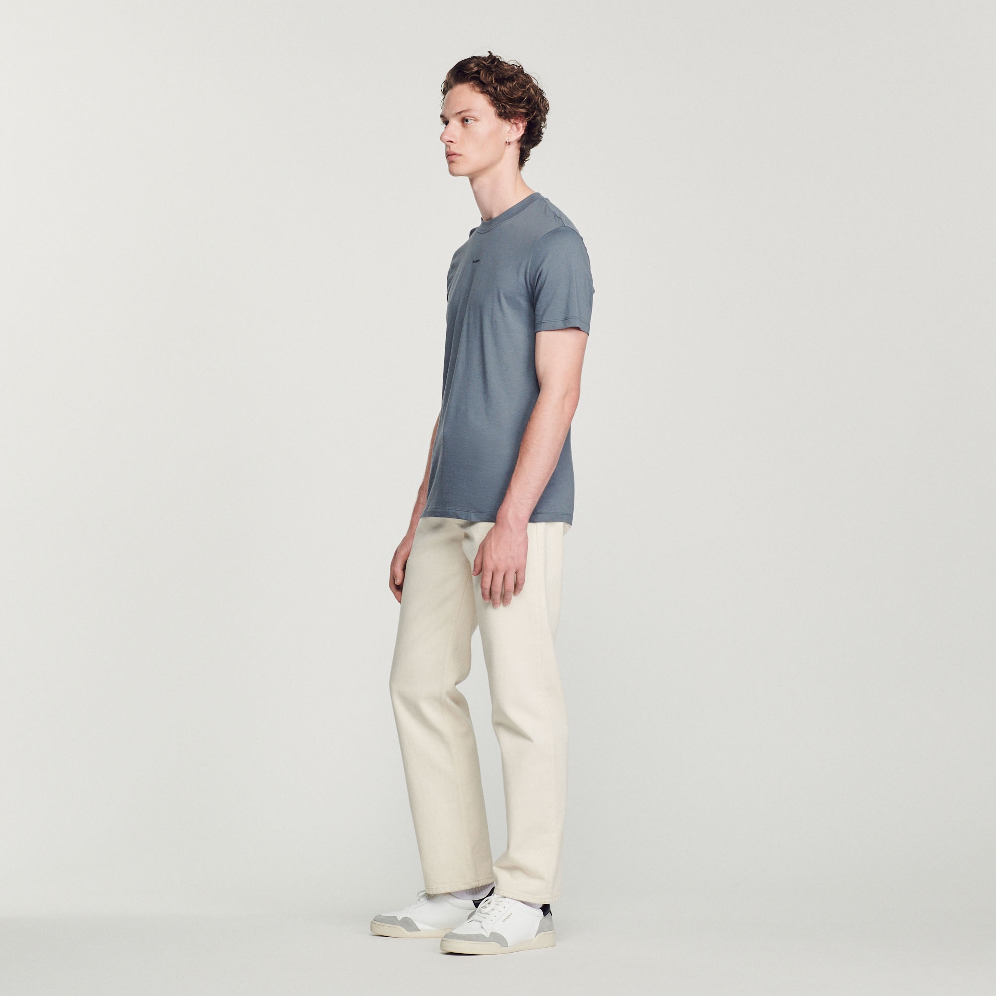 Sandro embroidered T-shirt - 7