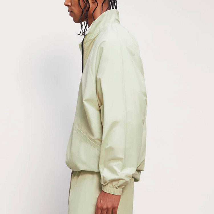 Fear of God Essentials FW20 Half Zip Track Jacket 'Sage' 0202250500025012 - 5