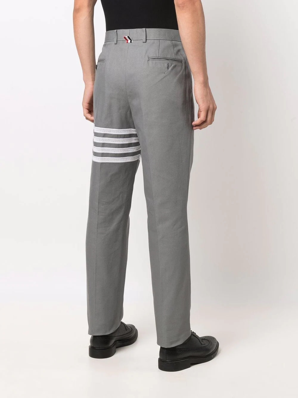 4-Bar straight-leg trousers - 4