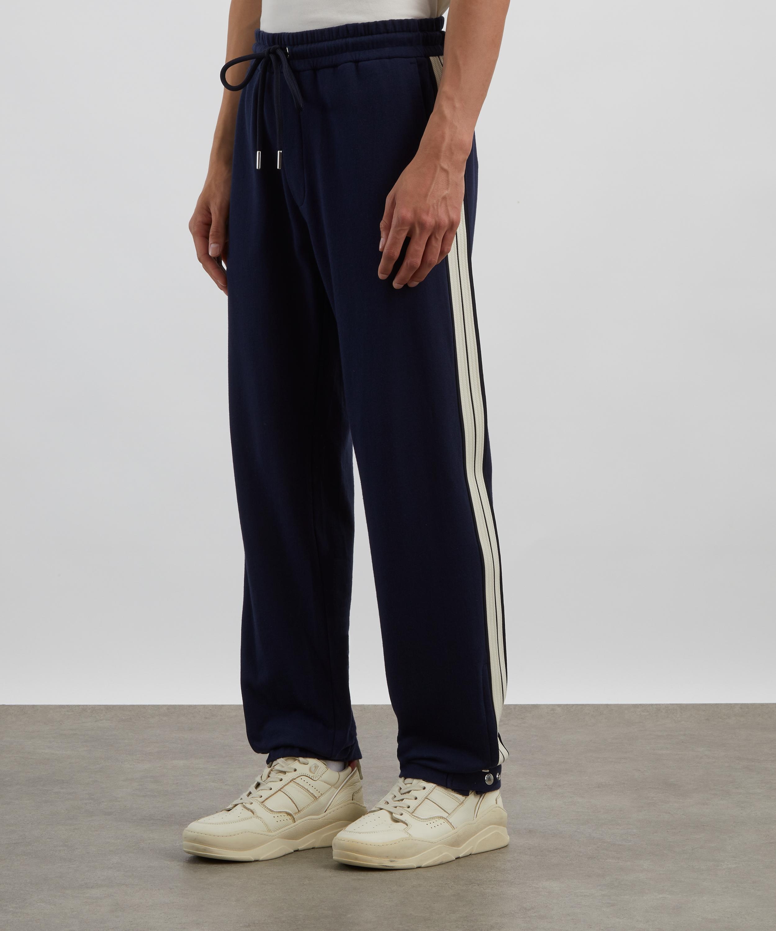 Navy Cotton Jogging Trousers - 3