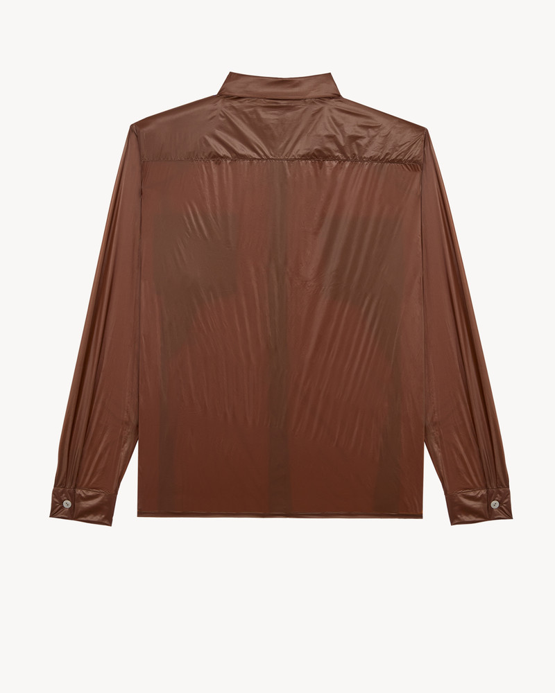 SAINT LAURENT SHIRT IN TAFFETA outlook