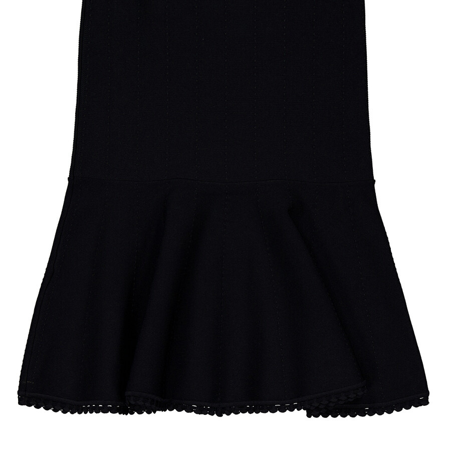 Victoria Beckham Scallop Trim Flared Skirt - 6