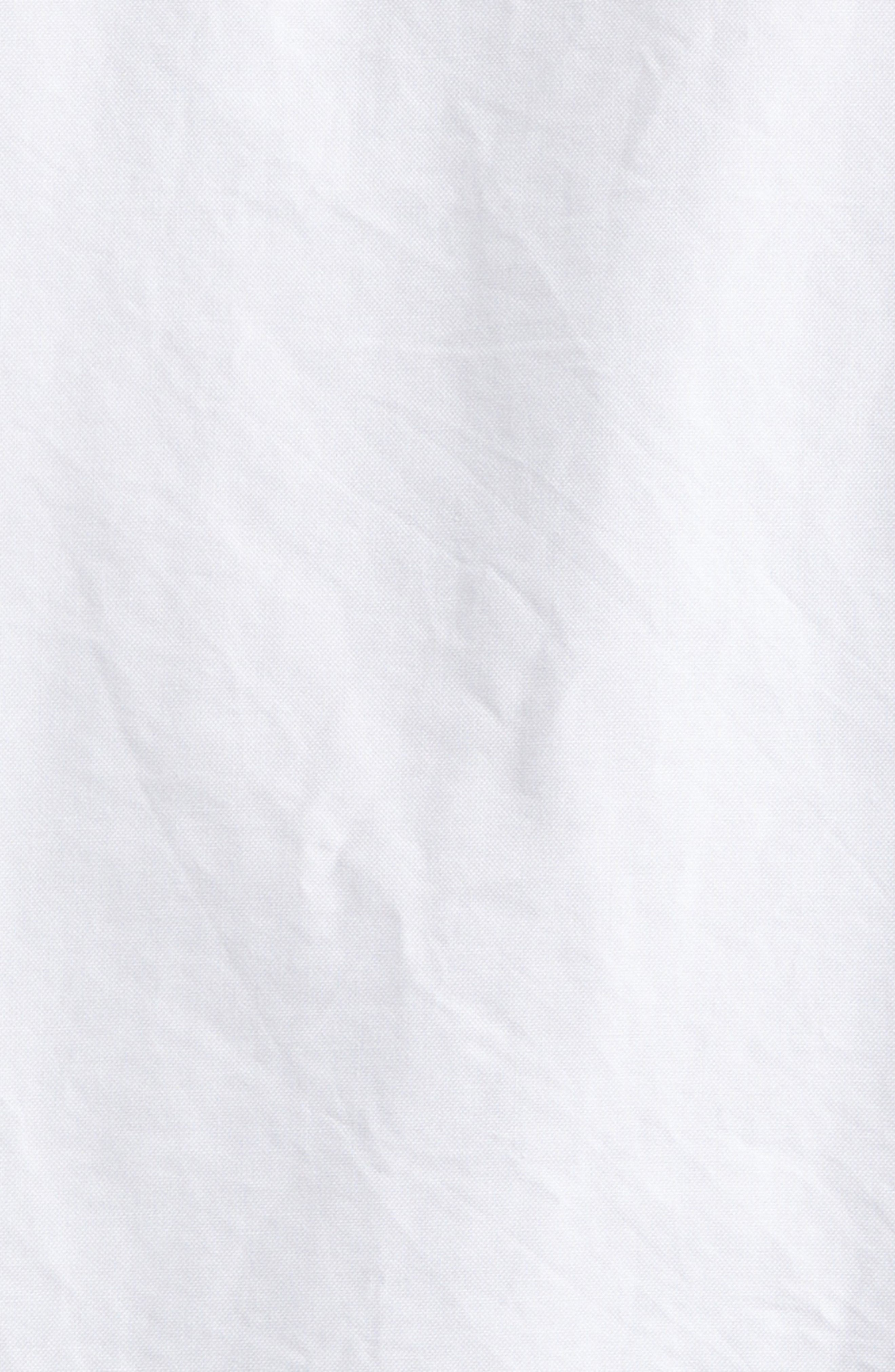 Thom Browne Straight Fit Cotton Oxford Button-Down Shirt in White at Nordstrom - 6