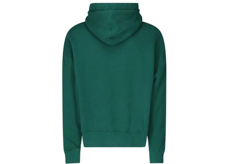 Palm Angels Palm Angels Bear Print Sprayed Logo Hoodie Green/Brown outlook