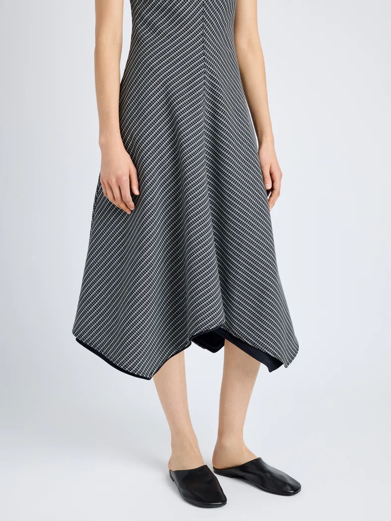 Layla Dress in Stretch Tailoring - 5