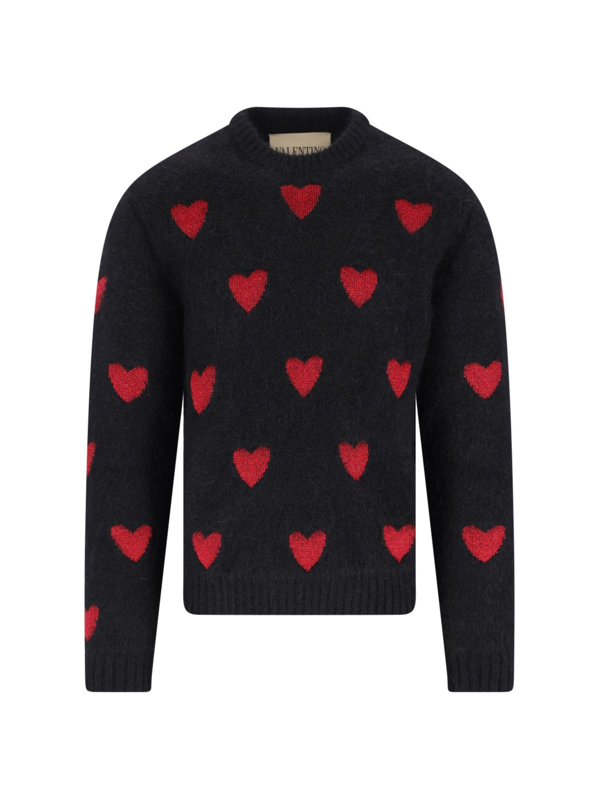 WOOL AND MOHAIR BLEND SWEATER - 1