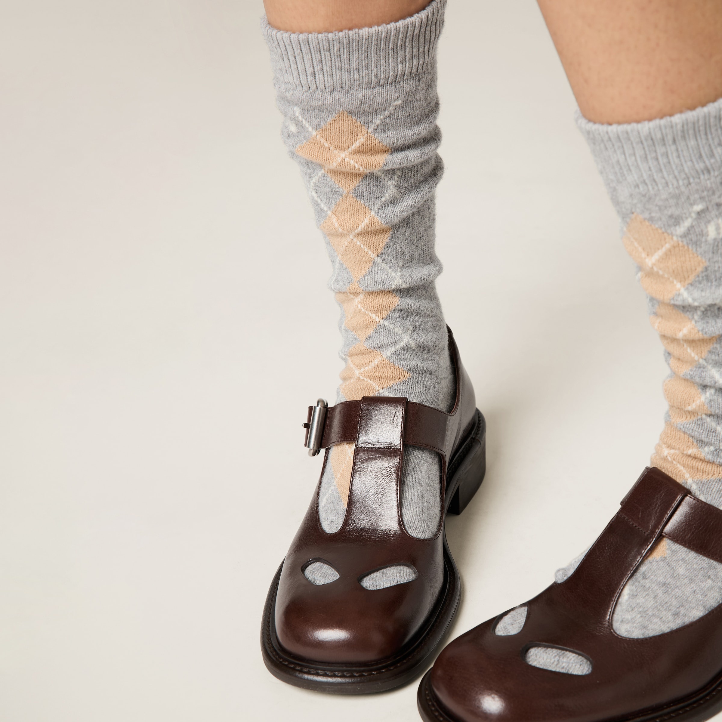 Wool and cashmere socks - 2