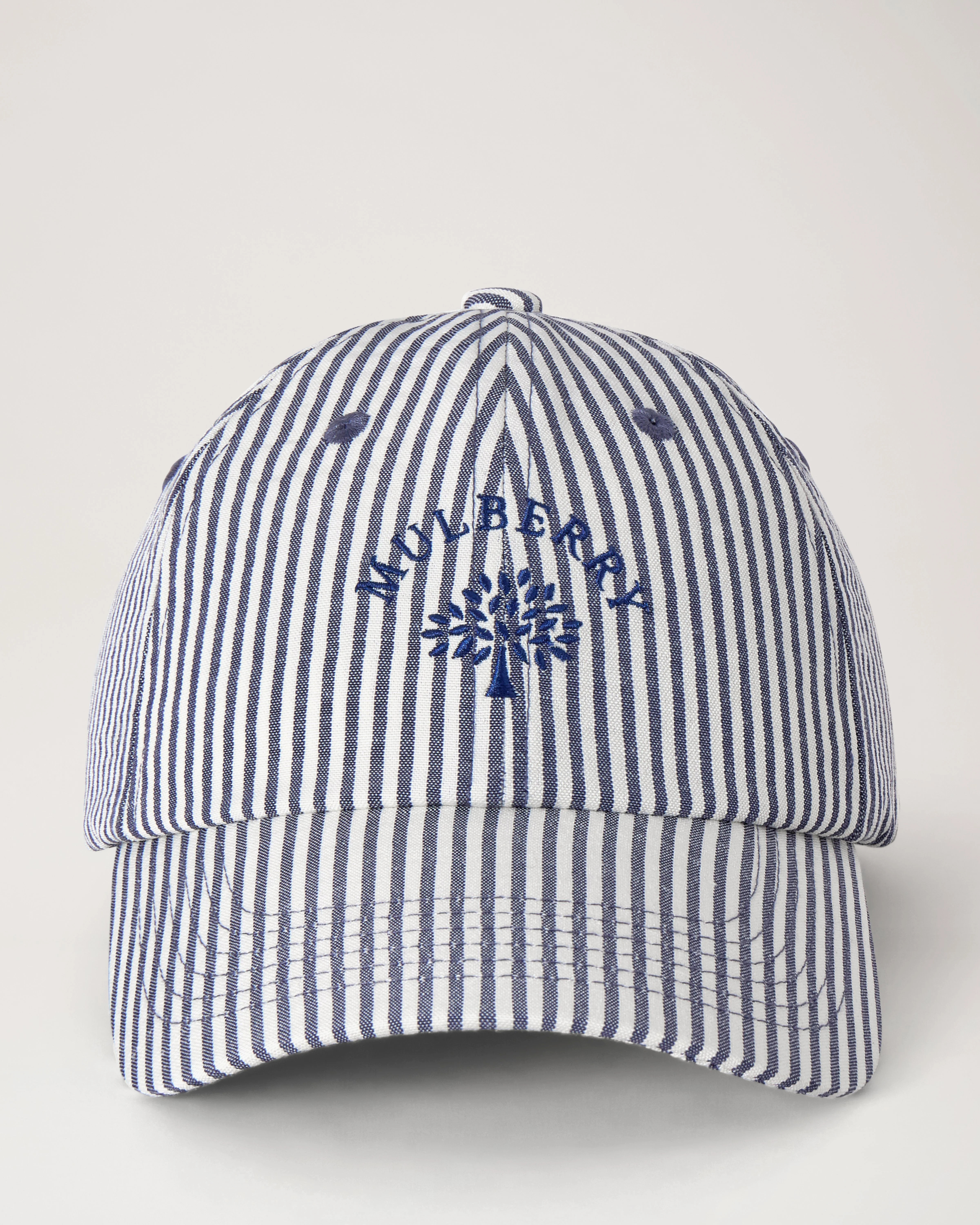 Mulberry Tree Baseball Cap - Striped Night Sky Polyester - 1