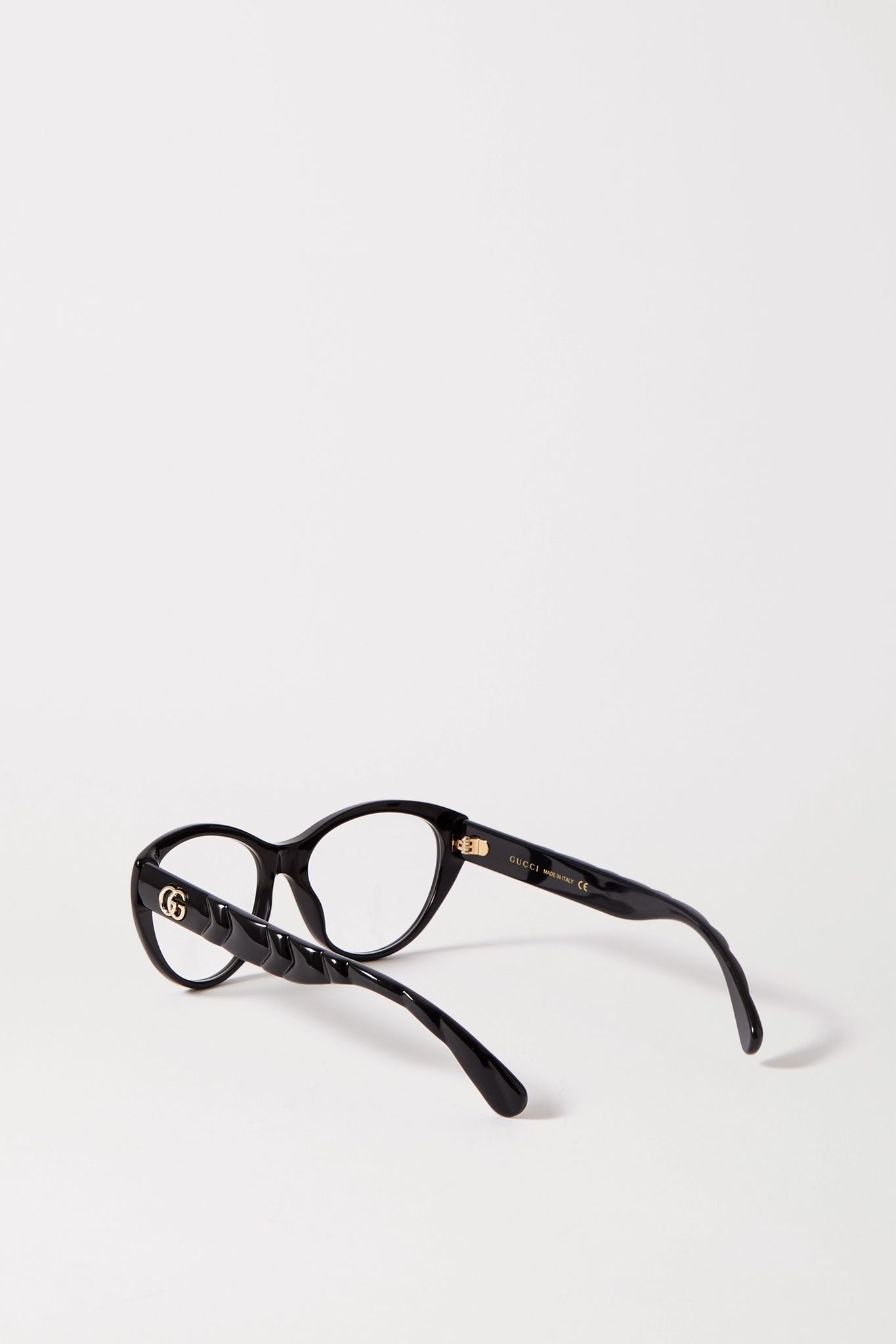 Cat-eye acetate optical glasses - 3