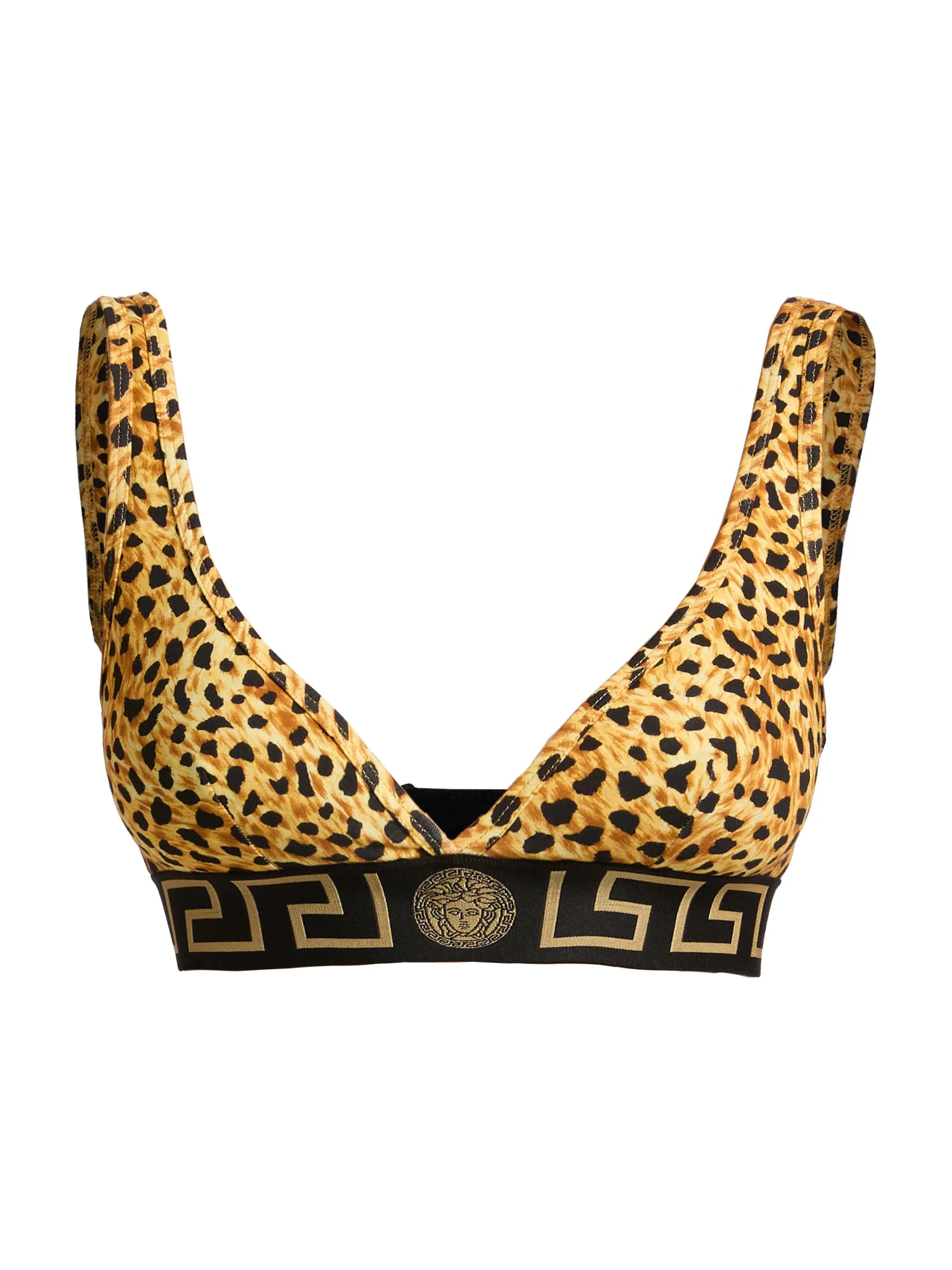 Women's Cheetah-Print Jersey Bra - Neutral - 1