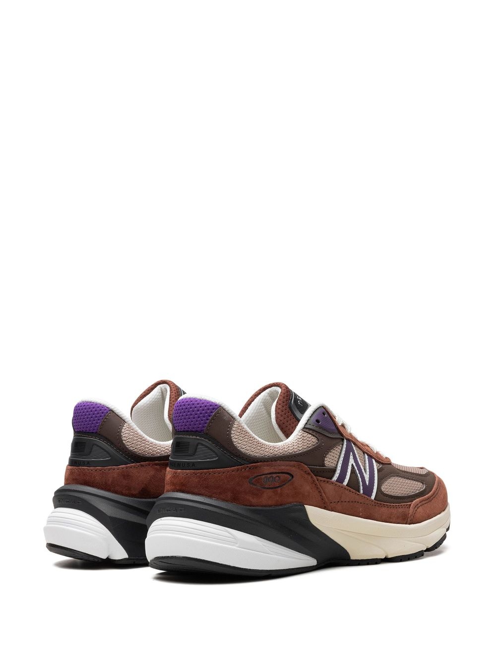 990v6 "Made in USA - Rich Oak/Cosmic Grape" sneakers - 3