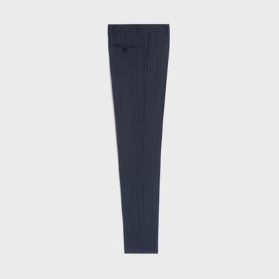CELINE classic pants in striped cashmere wool outlook
