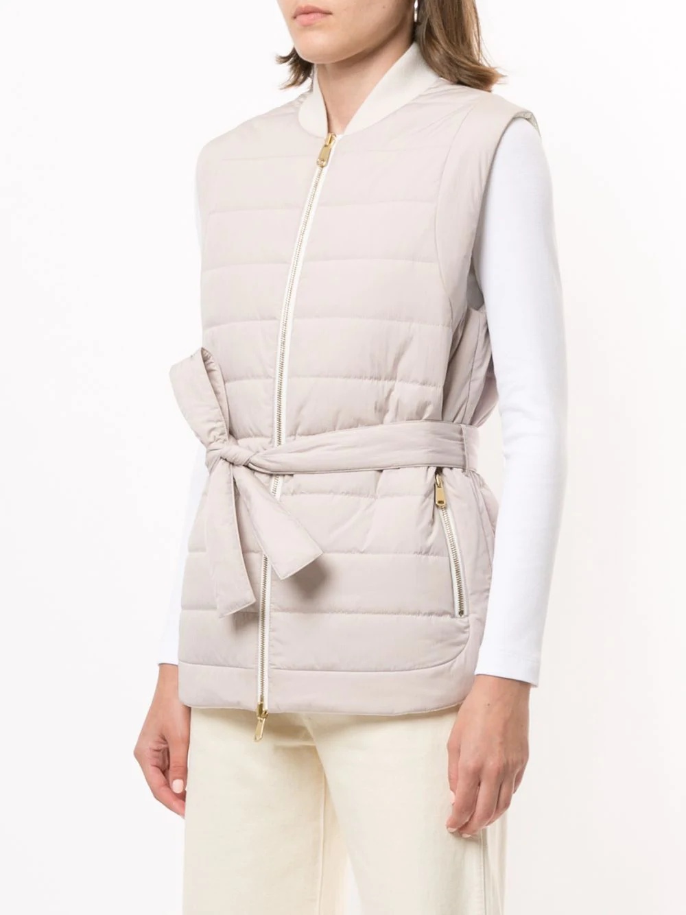 reversible padded gilet - 3