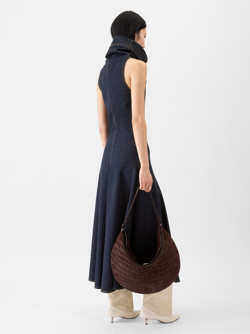 JACQUEMUS The Triangle de-Nîmes denim dress outlook