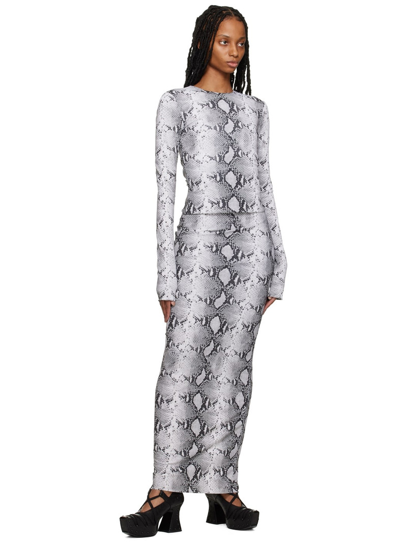 16ARLINGTON Gray Tanith Long Sleeve T-Shirt outlook