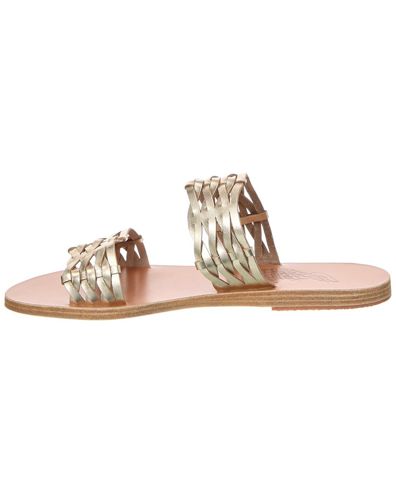 ANCIENT GREEK SANDALS Ancient Greek Sandals Melia Woven Leather Sandal outlook