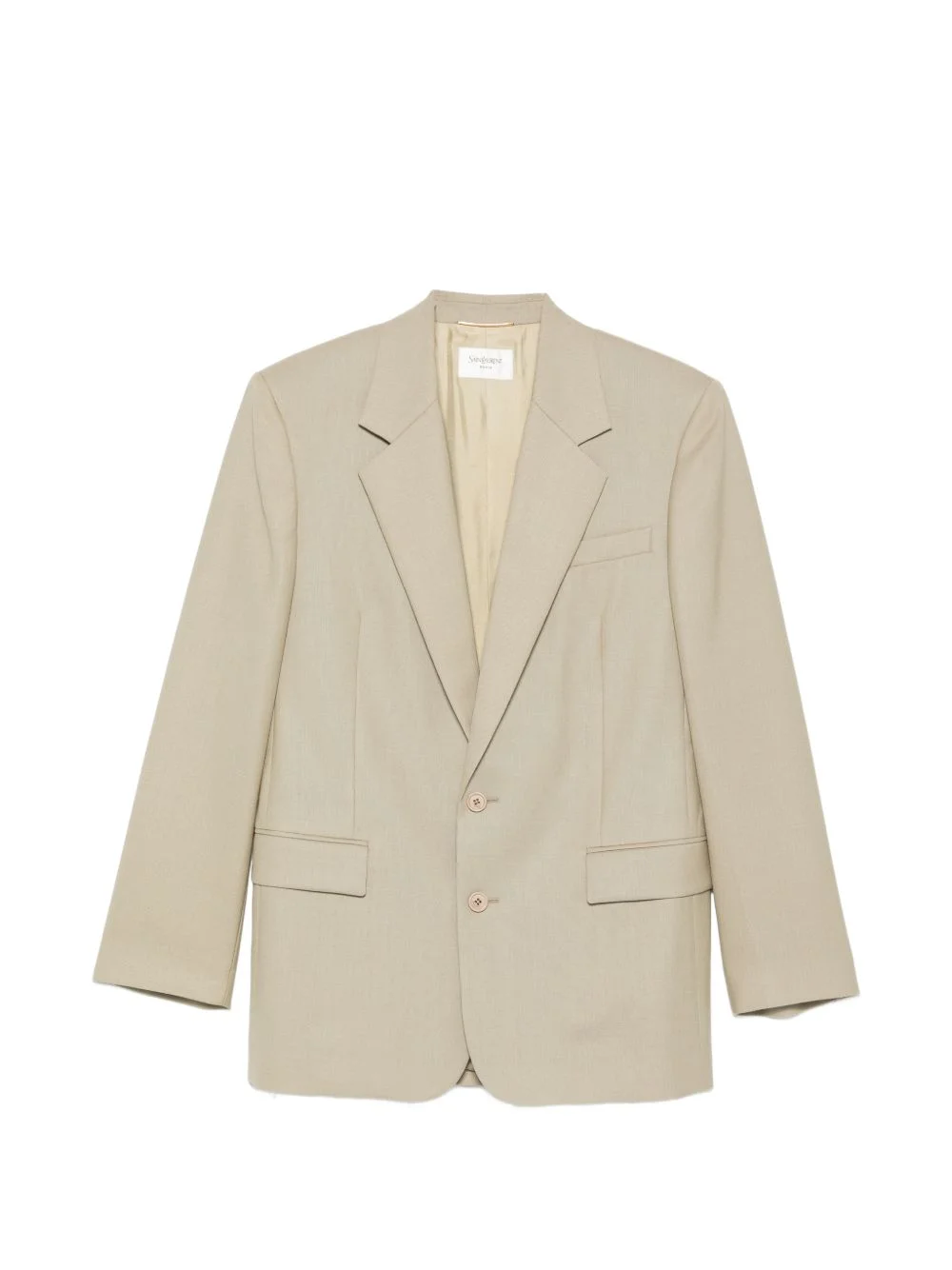 flap-pocket blazer - 1