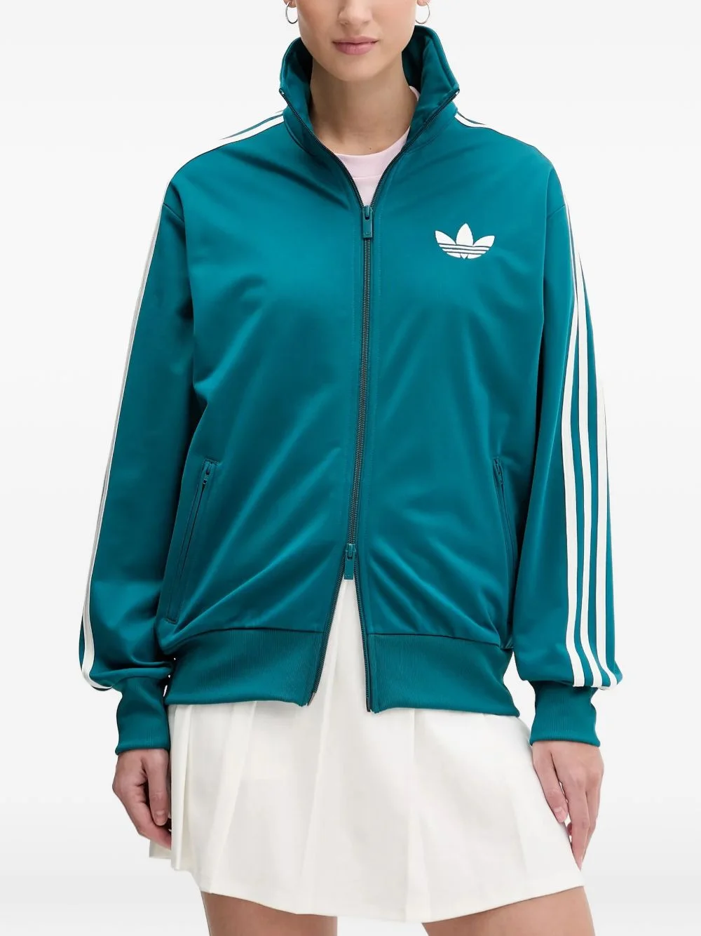 zip-up sweatshirt - 1
