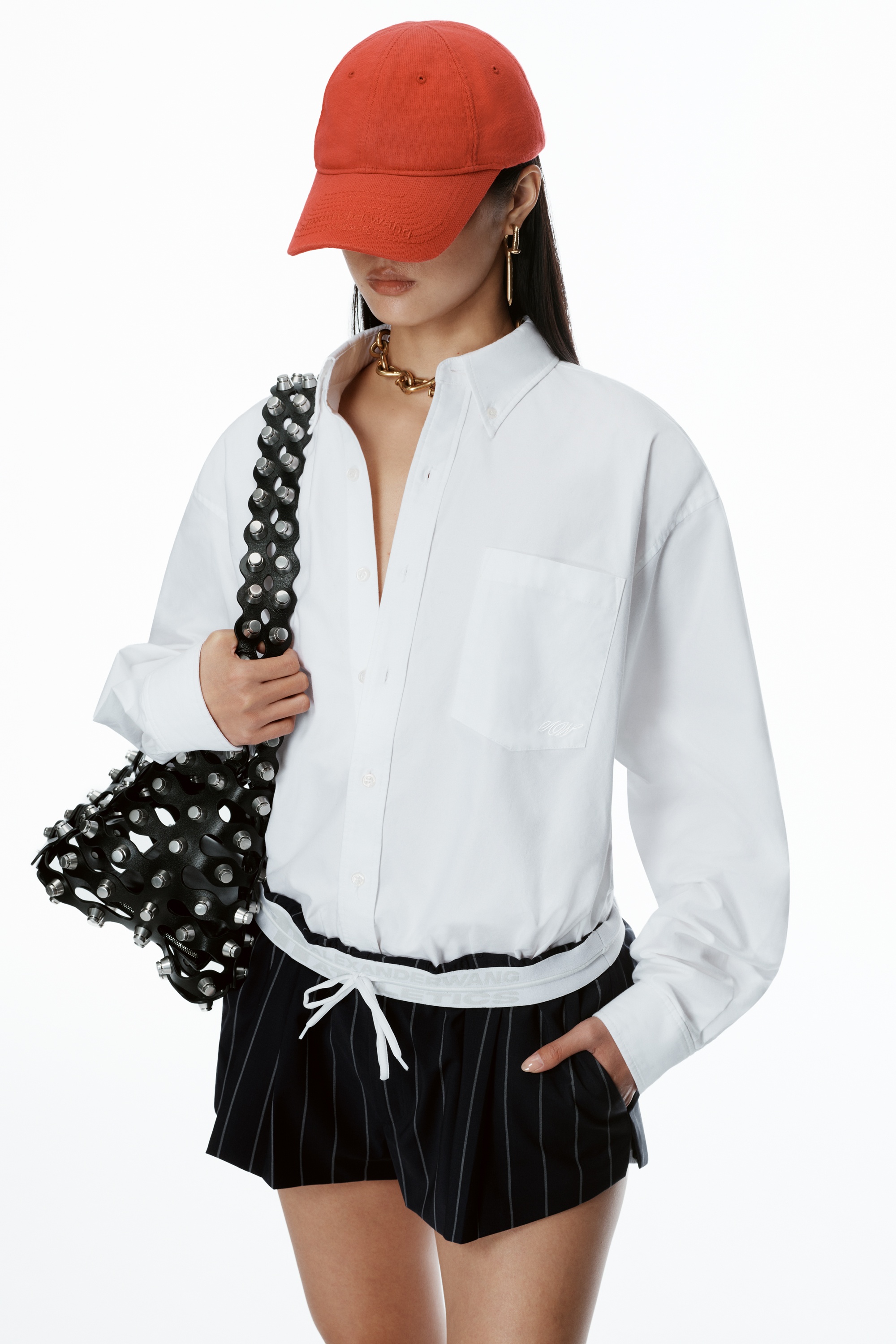 Cotton Oxford Oversize Shirt - 3