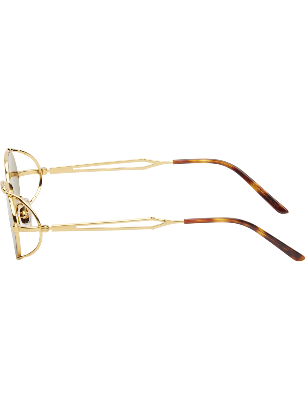 Gold 'The 55-3175' Sunglasses - 3