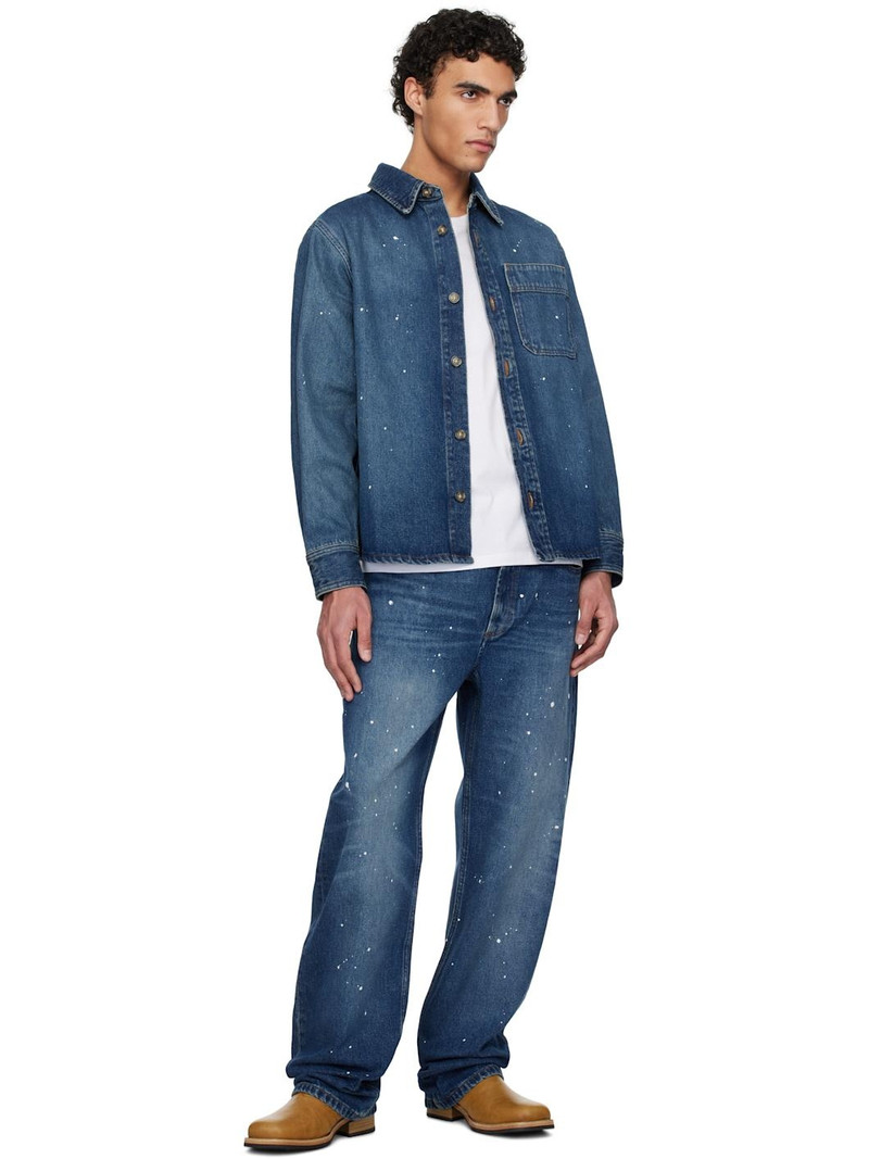 A.P.C. A. P.C. Blue Relaxed Jeans outlook