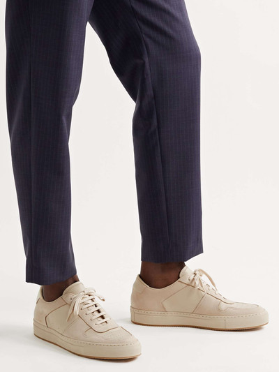 Common Projects BBall Saffiano Leather and Nubuck Sneakers outlook