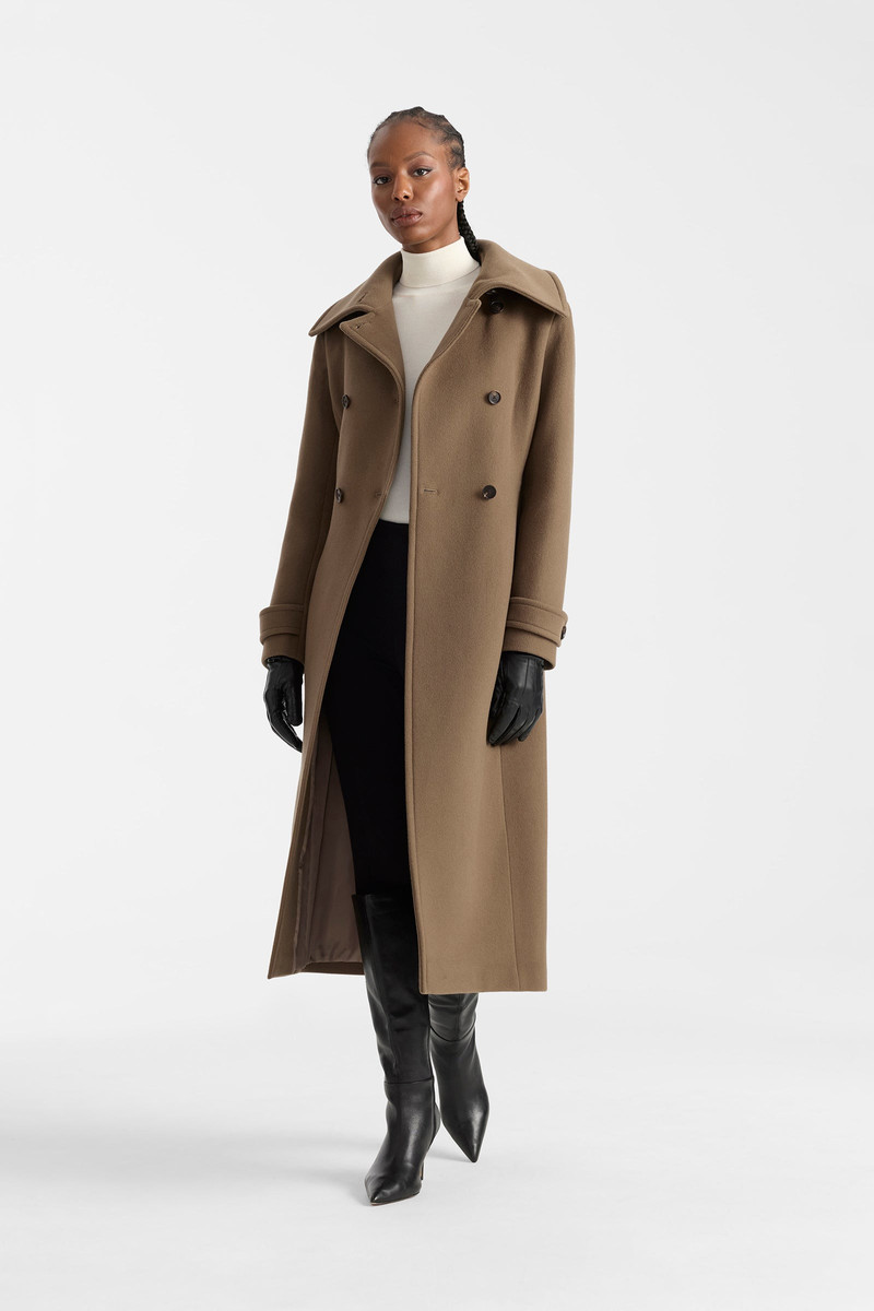 ELODIE-RZZ double face wool tailored coat 8
