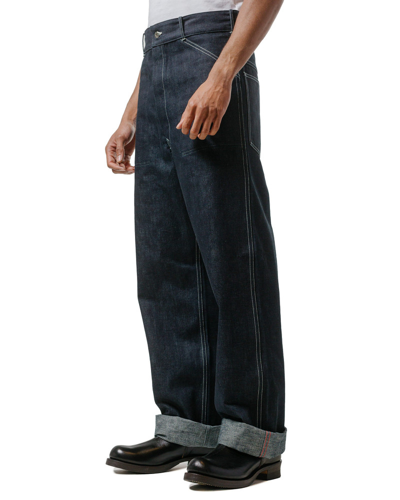 The Real McCoys MP24005 WWII Denim Work Trousers Indigo outlook