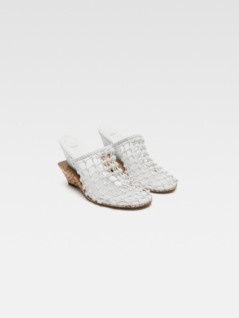 JACQUEMUS The double woven shoes outlook