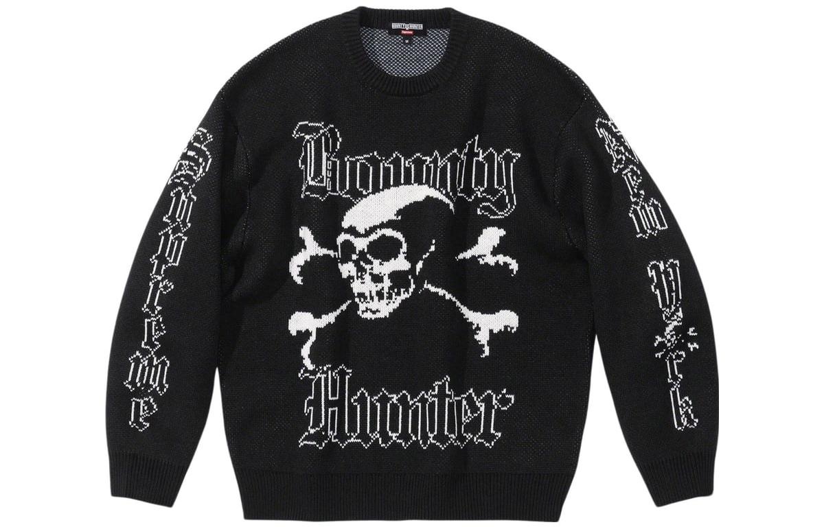 Supreme x BOUNTY HUNTER FW23 Week6 Sweater 'Black' SUP-FW23-112 - 2