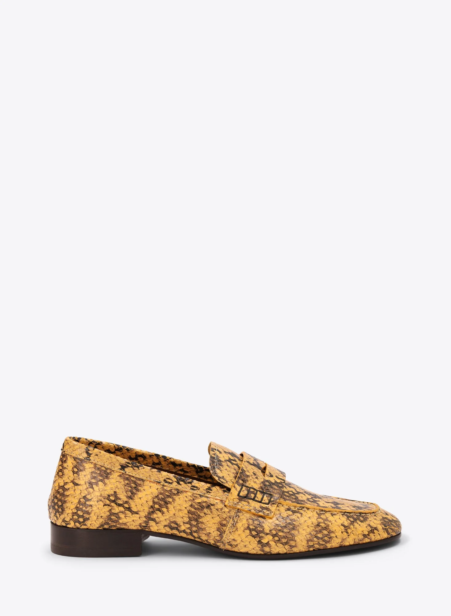 LEATHER PENNY LOAFERS - 1