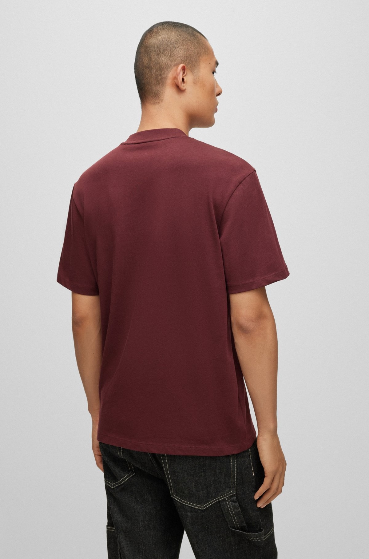 RELAXED-FIT T-SHIRT IN COTTON WITH LOGO PRINT - 5