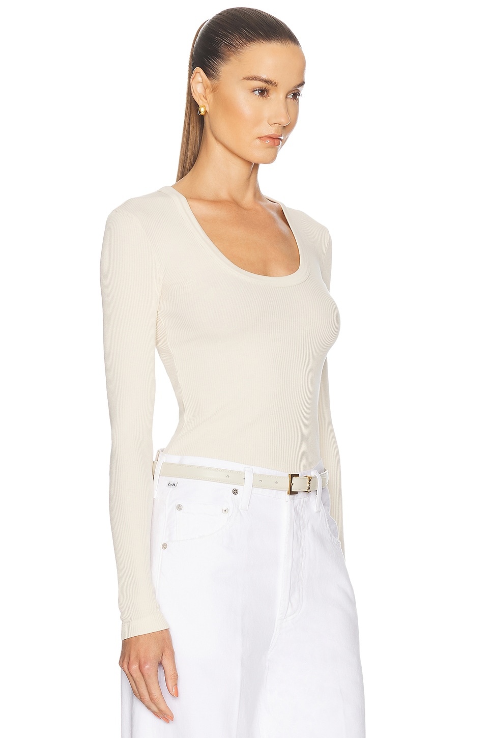 Mara U-neck Top - 2