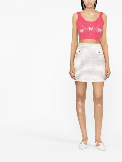 Alessandra Rich sleeveless knitted top outlook