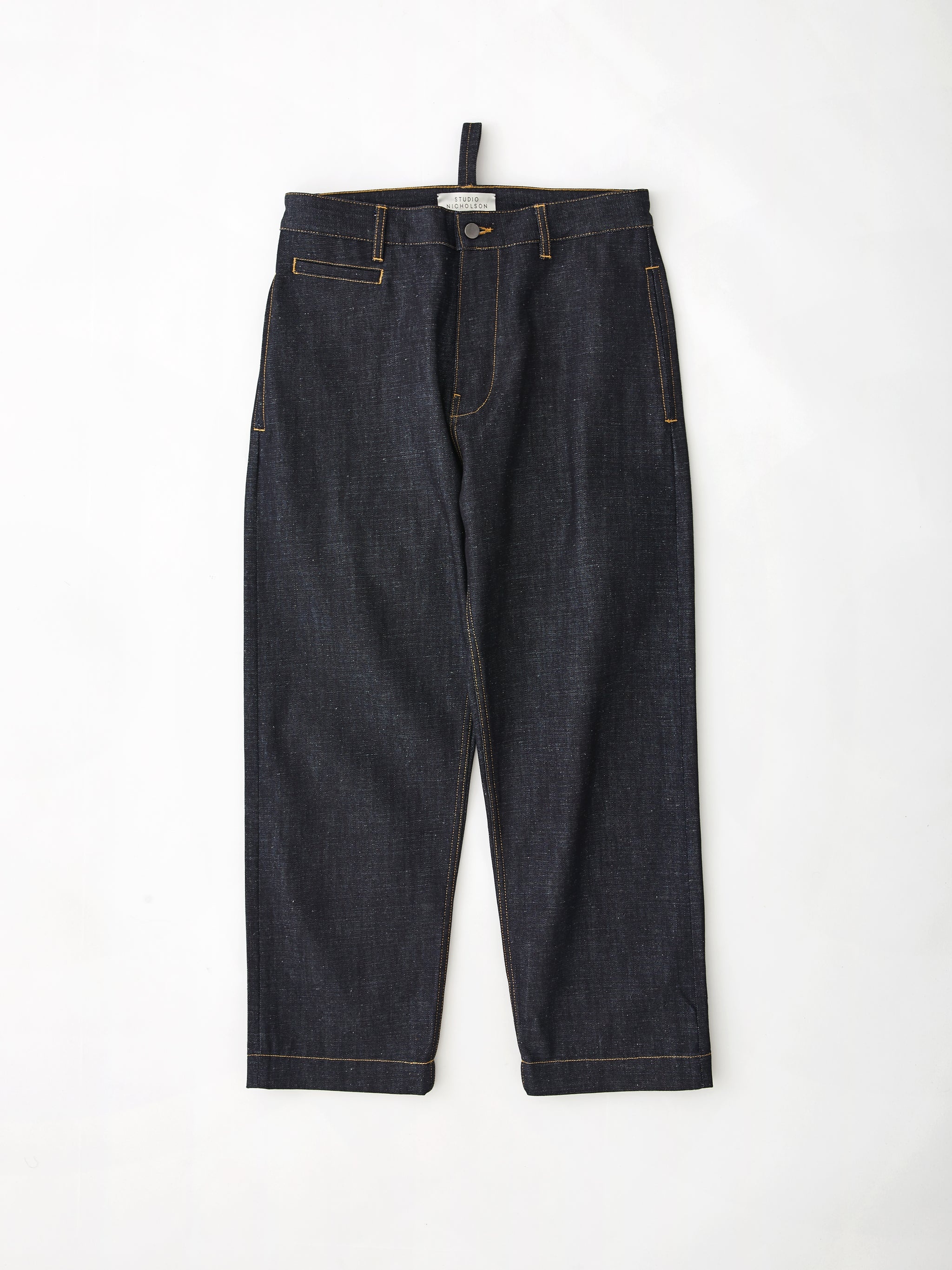 正規品、日本製 STUDIO NICHOLSON PYAD DENIM PANT / XS | www.pro13